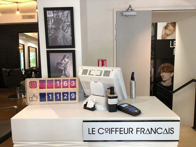 Le Coiffeur Français sur les Réseaux Sociaux